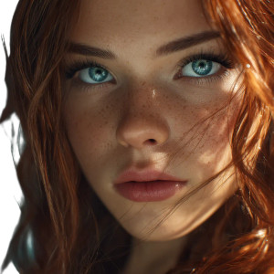 Gorgeous Mermaid Portrait Vinyl Car Decal Sticker – Waterproof & UV-Resistant 