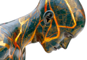 Human Suit Concept Vinyl Car Decal Sticker – Waterproof & UV-Resistant 