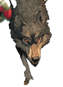 Alpha Wolf Pounce V2 Vinyl Car Decal Sticker – Waterproof & UV-Resistant 