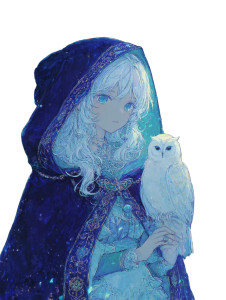 Mystical Hooded Mage V2 Vinyl Car Decal Sticker – Waterproof & UV-Resistant 