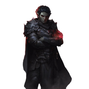 Dark Orc Cleric Vinyl Car Decal Sticker – Waterproof & UV-Resistant 