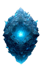 Sentient Crystalline Artifact Vinyl Car Decal Sticker – Waterproof & UV-Resistant 
