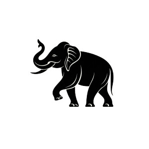Elegant Indian Elephant Vinyl Car Decal Sticker – Waterproof & UV-Resistant Elegant Indian Elephant Vinyl Car Decal Sticker – Waterproof & UV-Resistant