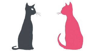 Sitting Cat Silhouette Vinyl Car Decal Sticker – Waterproof & UV-Resistant 