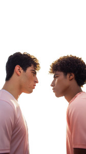 Soccer Face-Off Vinyl Car Decal Sticker – Waterproof & UV-Resistant 