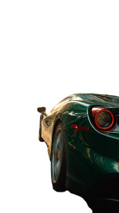 Green Ferrari Vinyl Car Decal Sticker – Waterproof & UV-Resistant 