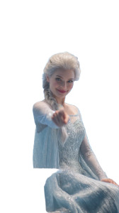 Elsa The Ice Queen Vinyl Car Decal Sticker – Waterproof & UV-Resistant Elsa The Ice Queen Vinyl Car Decal Sticker – Waterproof & UV-Resistant