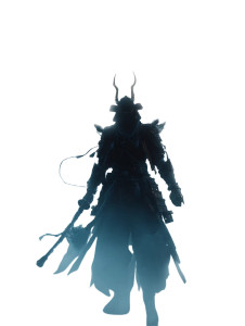 Samurai Vs Oni V2 Vinyl Car Decal Sticker – Waterproof & UV-Resistant 