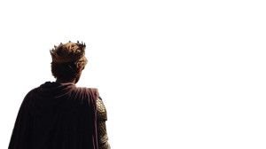 Regal King Silhouette Vinyl Car Decal Sticker – Waterproof & UV-Resistant 