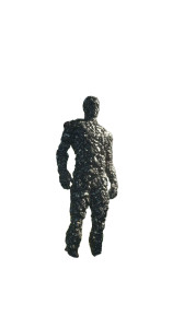 Rock Humanoid Vinyl Car Decal Sticker – Waterproof & UV-Resistant 