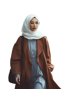 Stylish Urban Woman V8 Vinyl Car Decal Sticker – Waterproof & UV-Resistant 