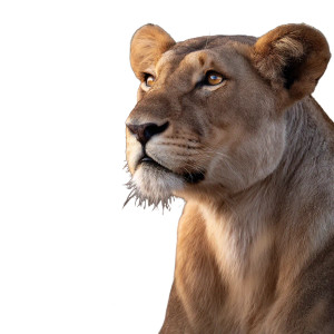 Lion And Cubs Vinyl Car Decal Sticker – Waterproof & UV-Resistant Lion And Cubs Vinyl Car Decal Sticker – Waterproof & UV-Resistant