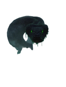 Boiúna Serpent Spirit Vinyl Car Decal Sticker – Waterproof & UV-Resistant 