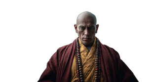 Bald Monk V2 Vinyl Car Decal Sticker – Waterproof & UV-Resistant Bald Monk V2 Vinyl Car Decal Sticker – Waterproof & UV-Resistant