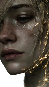 Tearful Golden Embrace Vinyl Car Decal Sticker – Waterproof & UV-Resistant  Tearful Golden Embrace Vinyl Car Decal Sticker – Waterproof & UV-Resistant