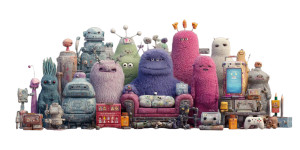 Pixar Style Creatures Vinyl Car Decal Sticker – Waterproof & UV-Resistant 