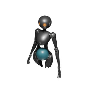 Black Android Vinyl Car Decal Sticker – Waterproof & UV-Resistant 