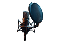 Studio Microphone Setup V2 Vinyl Car Decal Sticker – Waterproof & UV-Resistant 
