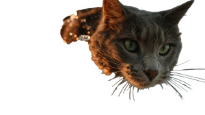 Surfing Russian Blue V2 Vinyl Car Decal Sticker – Waterproof & UV-Resistant 