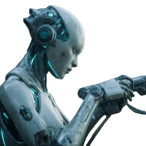 Futuristic Combat Ai Vinyl Car Decal Sticker – Waterproof & UV-Resistant 