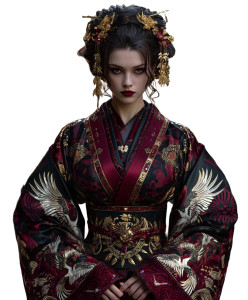 Japanese Empress Goddess V2 Vinyl Car Decal Sticker – Waterproof & UV-Resistant Japanese Empress Goddess V2 Vinyl Car Decal Sticker – Waterproof & UV-Resistant