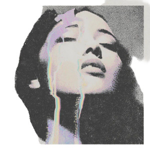 Surreal Melting Portrait Vinyl Car Decal Sticker – Waterproof & UV-Resistant 