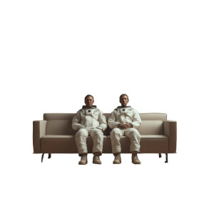 Astronauts On Mars Vinyl Car Decal Sticker – Waterproof & UV-Resistant Astronauts On Mars Vinyl Car Decal Sticker – Waterproof & UV-Resistant
