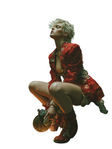 Glamorous Mechanic Model Vinyl Car Decal Sticker – Waterproof & UV-Resistant 