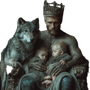 Surreal Throne Guardian V2 Vinyl Car Decal Sticker – Waterproof & UV-Resistant 