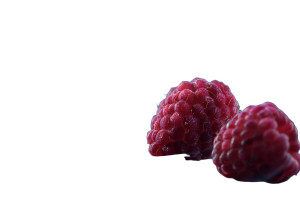 Raspberries In Light Vinyl Car Decal Sticker – Waterproof & UV-Resistant 