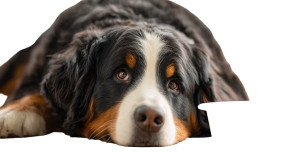 Bernese Mountain Dog V7 Vinyl Car Decal Sticker – Waterproof & UV-Resistant 