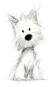 Cute Scribbled Terrier Vinyl Car Decal Sticker – Waterproof & UV-Resistant Cute Scribbled Terrier Vinyl Car Decal Sticker – Waterproof & UV-Resistant