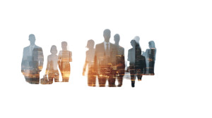 Business People V2 Vinyl Car Decal Sticker – Waterproof & UV-Resistant 