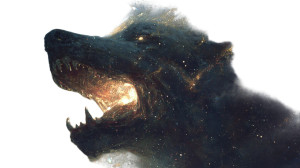 Celestial Canine Beast Vinyl Car Decal Sticker – Waterproof & UV-Resistant 