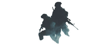 Modern Soldiers Silhouette Vinyl Car Decal Sticker – Waterproof & UV-Resistant 