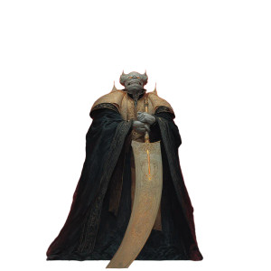 Grotesque Masked Figure Vinyl Car Decal Sticker – Waterproof & UV-Resistant 