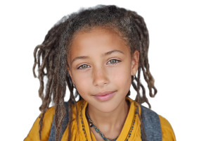 Smiling Schoolgirl V6 Vinyl Car Decal Sticker – Waterproof & UV-Resistant 