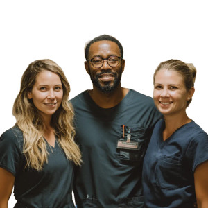 Healthcare Team Portrait Vinyl Car Decal Sticker – Waterproof & UV-Resistant 