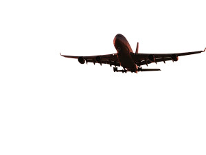 Airplane Silhouette Vinyl Car Decal Sticker – Waterproof & UV-Resistant 