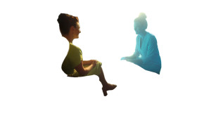 Woman With Hologram Doctor Vinyl Car Decal Sticker – Waterproof & UV-Resistant 