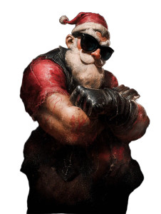 Muscular Santa Claus V3 Vinyl Car Decal Sticker – Waterproof & UV-Resistant Muscular Santa Claus V3 Vinyl Car Decal Sticker – Waterproof & UV-Resistant