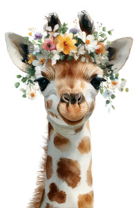 Baby Giraffe Clipart V2 Vinyl Car Decal Sticker – Waterproof & UV-Resistant Baby Giraffe Clipart V2 Vinyl Car Decal Sticker – Waterproof & UV-Resistant