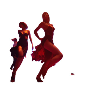 Dance Floor Beauty Vinyl Car Decal Sticker – Waterproof & UV-Resistant 