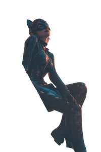 Catwoman At Night Vinyl Car Decal Sticker – Waterproof & UV-Resistant 