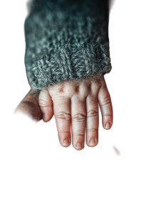 Tender Hands Vinyl Car Decal Sticker – Waterproof & UV-Resistant 