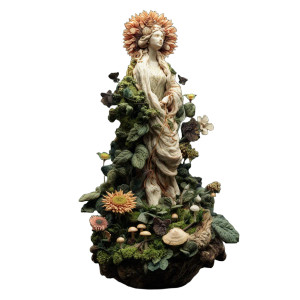 Nature Goddess Toy Vinyl Car Decal Sticker – Waterproof & UV-Resistant 