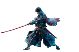 Dual-Wield Samurai Vinyl Car Decal Sticker – Waterproof & UV-Resistant 