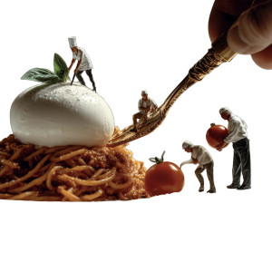 Chef Figure Cooking Vinyl Car Decal Sticker – Waterproof & UV-Resistant 