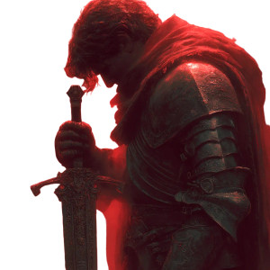 Dark Knight Reflection Vinyl Car Decal Sticker – Waterproof & UV-Resistant 