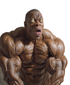 Exaggerated Bodybuilder Vinyl Car Decal Sticker – Waterproof & UV-Resistant Exaggerated Bodybuilder Vinyl Car Decal Sticker – Waterproof & UV-Resistant